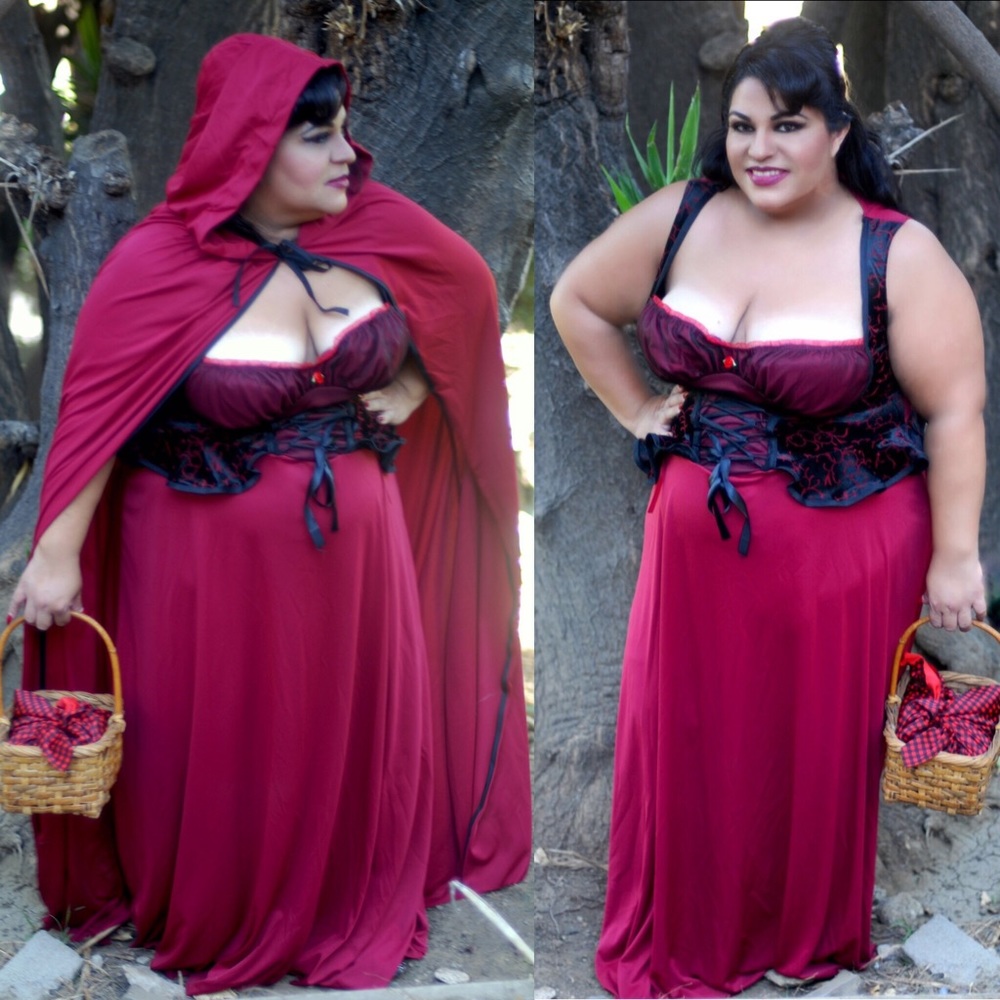 Plus Size Red Riding Hood Costume